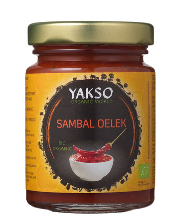 Salsa chili sambal oelek Biologico 100 g – Yakso