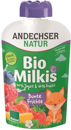 Dessert allo yogurt multifrutti biologico 100 g – Andechser