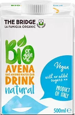 Bevanda d'avena senza zuccheri aggiunti Biologico 500 ml – The Bridge