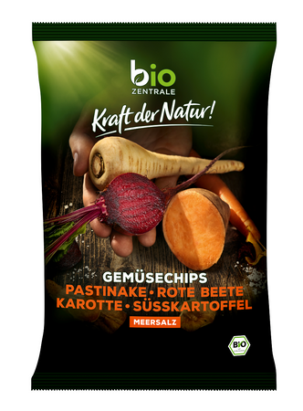 Patatine vegetali salate senza glutine BIO 90 g - BIO Zentrale