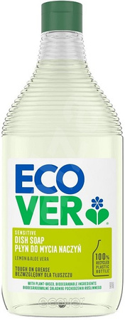 Liquido per piatti al limone e aloe vera 450 ml