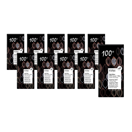 Barretta di cacao amaro 100 % bio 80 g