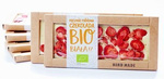 Cioccolato bianco con fragole bio 53 g