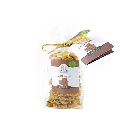 Biscotti di miglio senza glutine ricoperti di cioccolato 175 g