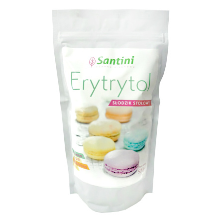 Eritritolo francese senza glutine 500 G (Sacchetto)