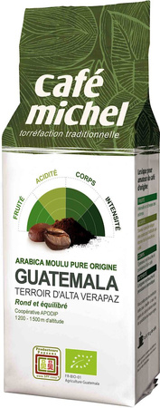Caffè macinato 100% Arabica Biologico Fair Trade Guatemala 250 g – Cafe Michel