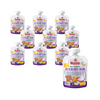SET 10 x Mousse di orsetto al mirtillo in tubetto (yogurt - mirtilli - mela - banana) senza zuccheri aggiunti da 8 mesi bio 85 g - Holle