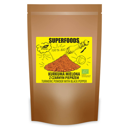 Curcuma macinata con pepe nero bio 200 g