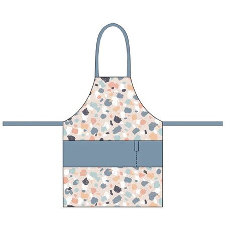 Grembiule da cucina in cotone biologico terrazzo – Chic-Mic