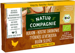 Brodo - cubetti di pollame senza zuccheri aggiunti bio (8 x 11 g) 88 g - Natur Compagnie