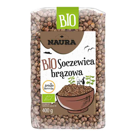 Lenticchie brune biologiche 400 g – Naura