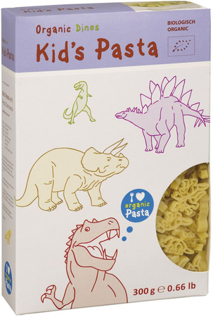 Pasta (semola) per bambini dinosauri bio 300 g (pasta per bambini)