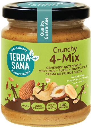 Crema di noci croccanti (4 noci) bio 250 g - Terrasana