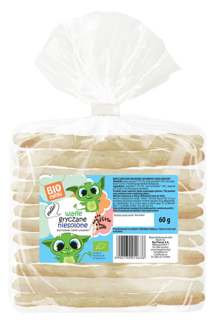 Gallette di grano saraceno non salate biologiche 60 g – Biominki