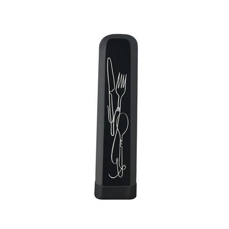 Set di posate in plastica pla line art - chic-mic