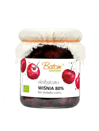 Ciliegia 80% senza zucchero BIO 260 g