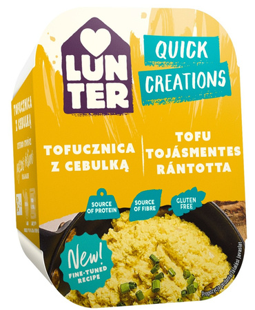 Tofu strapazzato con cipolla 190 g – Lunter