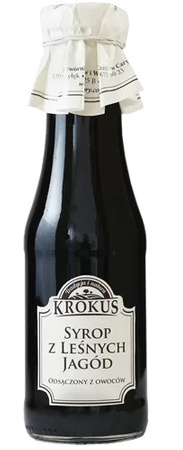 Sciroppo di bacche di bosco senza glutine 375 g (300 ml) - krokus