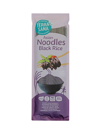 Pasta di riso al riso nero senza glutine Biologico 250 g – Terrasana