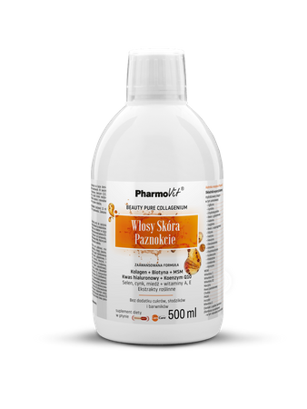 Integratore alimentare liquido per capelli, pelle e unghie senza glutine 500 ml – Pharmovit