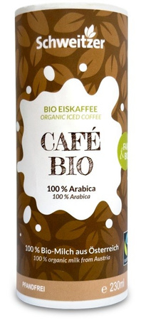 Bevanda al latte e caffè Iced Coffee biologico 230 ml – Schweitzer
