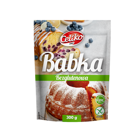 Preparato per ciambella senza glutine 300 g – Celiko