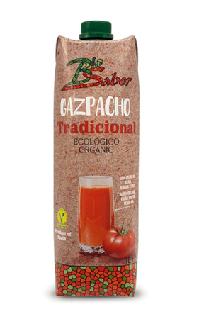 Gazpacho zuppa di verdure spagnola Biologico 1 l – Biosabor