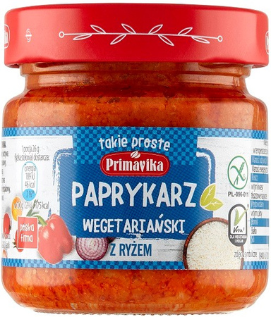 Paprikash vegetariano 160 g