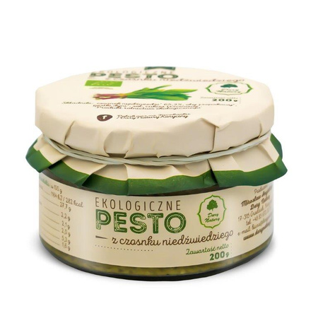Pesto all'Aglio Orsino Biologico 200 g – Dary Natury
