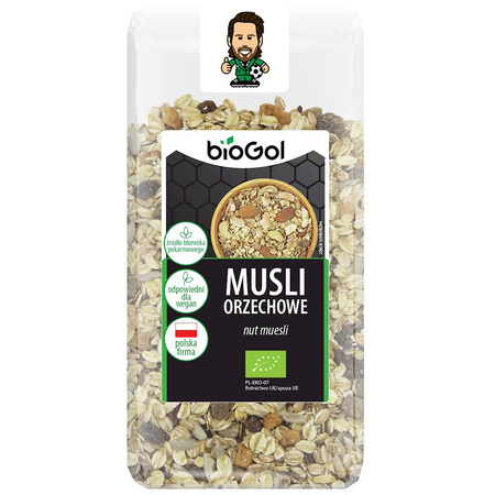 Muesli alle noci BIOLOGICO 300 g – Biogol
