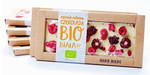 Cioccolato bianco con lamponi e more bio 53 g