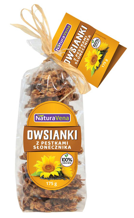 Biscotti d'avena con semi di girasole 175 g – Naturavena