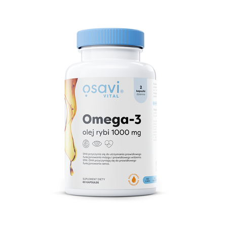 Omega-3 senza glutine 60 capsule - OSAVI