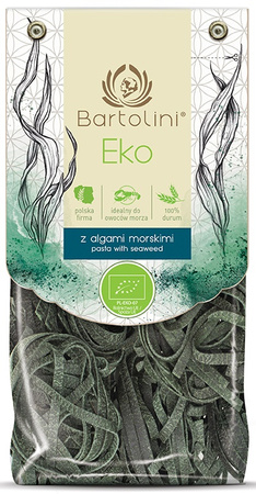 Pasta 100% grano duro Nidi n. 4 con alghe marine BIO 250 g – Bartolini