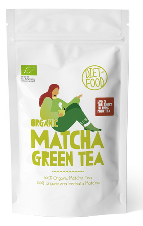 Tè verde Matcha bio 100 g - DIET-FOOD
