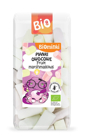 Caramelle alla frutta spumose senza glutine Biologiche 100 g – Biominki