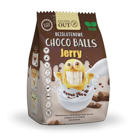 Palline per la colazione al cacao senza glutine 375g - Gluten Out