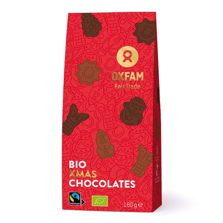 Praline di cioccolato mix natalizio equo e solidale bio 160 g