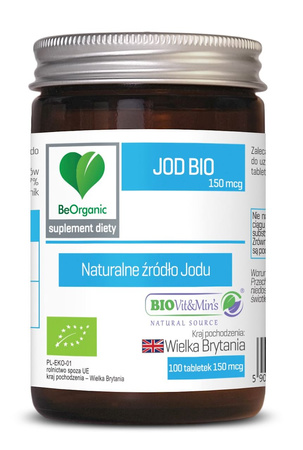 Iodio (150 mcg) integratore alimentare 100 compresse BIO - BeOrganic