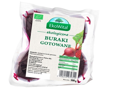 Barbabietola cotta BIO 500 g
