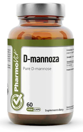 D-mannosio senza glutine, integratore alimentare 60 capsule (Clean Label) – Pharmovit