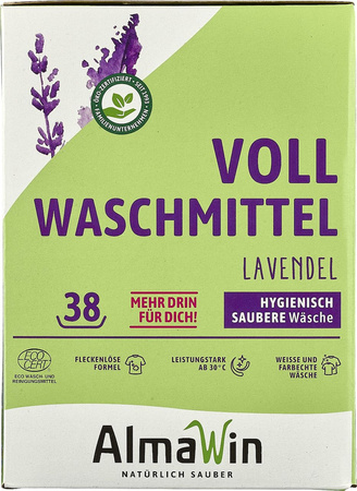 Detersivo in polvere universale alla lavanda Ecologico 2 kg (38 lavaggi) – Almawin