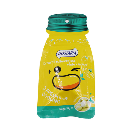 Menta rinfrescante + mango 16 g
