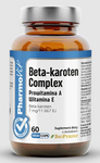 Complesso di betacarotene integratore alimentare senza glutine 60 capsule - Pharmovit (Clean Label)