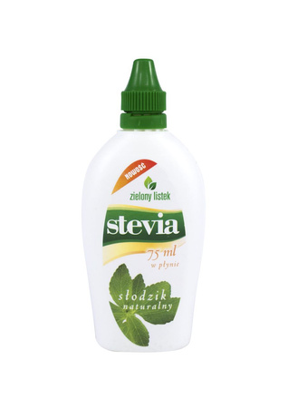 Dolcificante liquido Stevia 75 ml - foglia verde