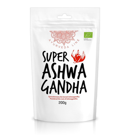 Radice di Ashwagandha in polvere bio 200 g