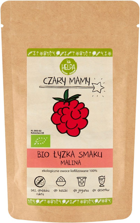 Cucchiaio di Sapore Lampone (lampone liofilizzato in polvere) biologico 40 g – Helpa