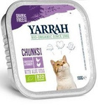 Cibo per gatti, pezzi di pollo e tacchino con aloe vera BIO 100 g - Yarrah