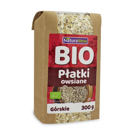Fiocchi d'avena di montagna BIO 300 g - Naturavena