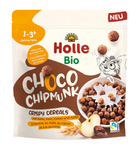 Palline di cereali scoiattolo al cacao, senza zuccheri aggiunti, da 1 anno, Biologiche ed Equosolidali 125 g – Holle